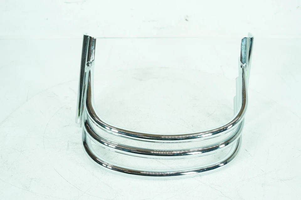 01 Harley Touring Electra Glide Clase Guardabarros Trasero Fascia Soporte Carenado Cromo Foto 2 de 4