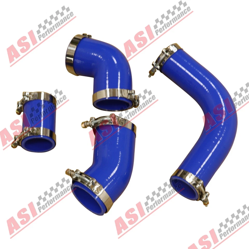 Kits de manguera de silicona con abrazadera para 02-04 GMC Sierra 2500 HD 3500 6,6 L LB7 Duramax Foto 4 de 4