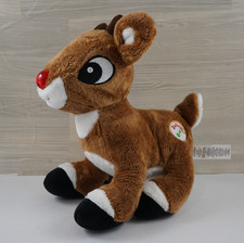 Rudolph The Red Nosed Reindeer Musical Plush Christmas Stuffed Animal 10" WORKS