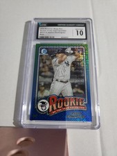 2024 Bowman Jasson Domínguez Rookie of the Year Blue Refractors #/150 CGC 10