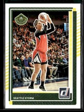 2025 Donruss WNBA Alysha Clark #61 Green Laser Seattle Storm