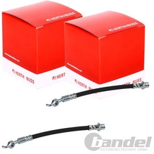 2X HERTH+BUSS BREMSSCHLAUCH HINTEN LINKS+RECHTS passend für TOYOTA COROLLA