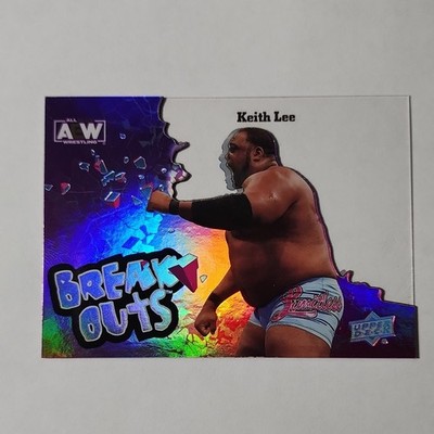 Upper Deck AEW Breakouts 2023 Keith Lee BR-3 Wrestling Insert Card