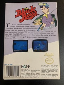 NES Nintendo Black Bass Original CIB