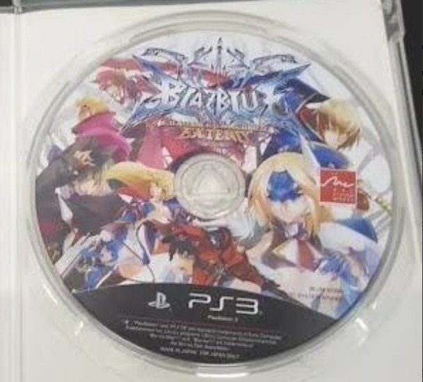 BlazBlue Continuum Shift Extend PS3 Disc Only Used Japanese ver