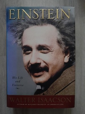 2007 ''Einstein: His Life and Universe'' by Walter Isaacson, Hardcover Book