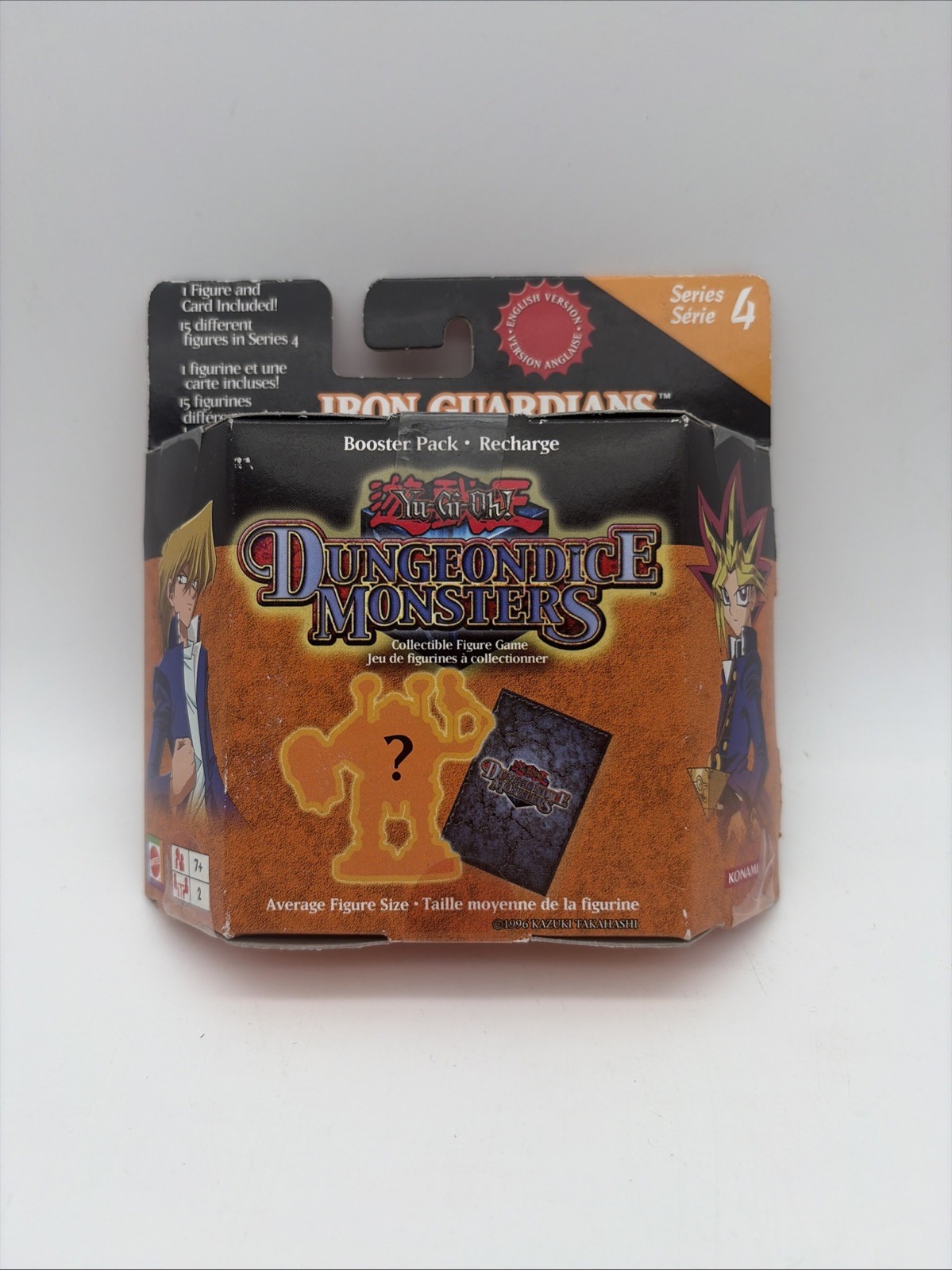 Dungeon Dice Monsters 1x Booster Series 4 Factory Sealed Iron Guards Yu Gi Oh