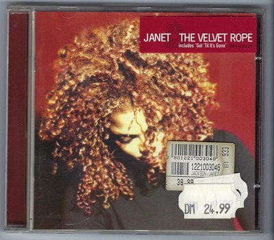CD JANET JACKSON - THE VELVET ROPE - ALBUM
