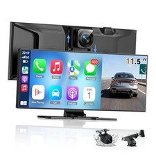 Carplay Screen for Car, Largest 11.5" Wireless Carplay  Android Auto black-P9