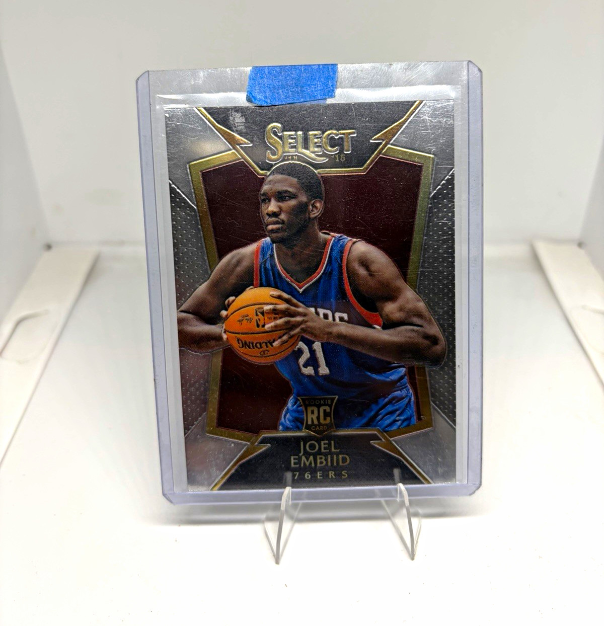 2014-15 Panini Select Concourse Joel Embiid RC Rookie Card #90 76ers