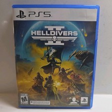 Helldivers 2 Sony PlayStation 5 PS5 Video Game Excellent condition never played