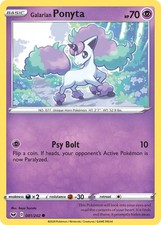 Galarian Ponyta SWSH01 081/202 Pokémon SWSH0...