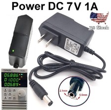 7V 1A 1000mA AC/DC 110-240V Converter Adapter Wall Charger Power Supply Mains