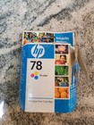 New Genuine HP 78 Tri Color Ink Damaged Box Expiration Dec 2009