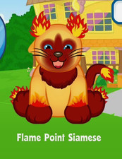 Webkinz Classic Flame Point Siamese CODE ONLY