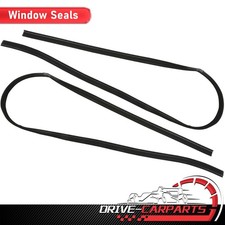 For Bronco F150 F250 F350 F450 2 Pcs Front Weatherstrip Window Glass Run Channel