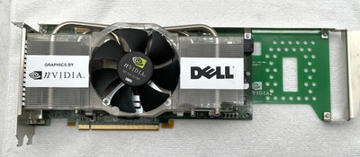 DELL NVIDIA GEFORCE 7800 GTX 256MB DDR3 PCIe 1.0 x 16 2xDVI S-VID 0X8764