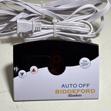 Biddeford/Sealy/Cannon/Living Quarters Electric Blanket Control 4 Prong TC12BO-D