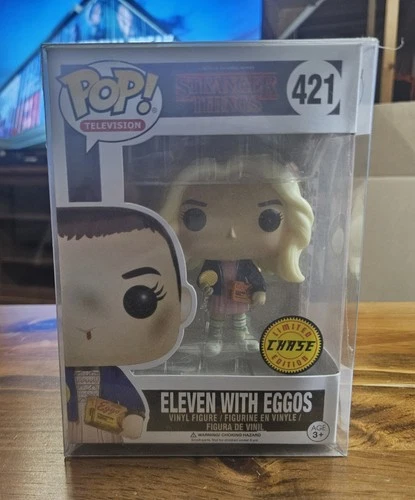 MINT Funko Pop! Television Stranger Things #421 Eleven with Eggos Chase VAULTED