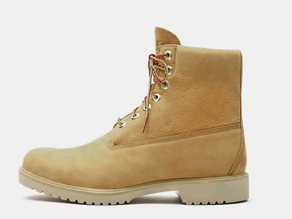 Timberland 1973 Newman Waterproof Wheat Nubuck Boots (A24XB-231) Size UK 8.5 - Image 4 of 4