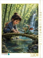 Calvendo Puzzle Die Kleine BambusbrüCke | 1000 Teile Lege-GrößE 64X48Cm Foto-Puz