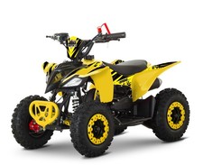 Mini Quad Bambino 49cc 50cc ATV Storm Beneo Furios Hiro 3/7 anni Miniquad Giallo