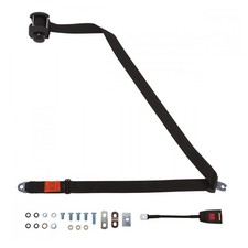 Front Automatic Seat Belt For Mg Mgb Gt Coupe 1965-1981 Black
