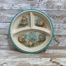 Disney Fun Winnie The Pooh Plate Divided Dish Selandia Designs Child
