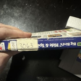 Sesame Street Big Bird's Hide & Speak NES Hi Tech Expressions Talking Game
