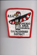 Chicago Area Council Thunderbirg District patch