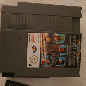 WWF WrestleMania Steel Cage Challenge Nintendo NES Complete CIB PAL with Manual