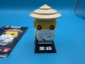 Lego Brickheadz Exclusive #18 MASTER WU Ninjago Movie 41488 100% Complete