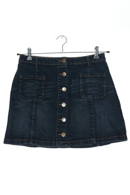 AEROPOSTALE Jeansrock Damen Rock Gr. DE 36 blau Casual-Look