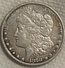 1878 P Morgan XF/AU great eye appeal good condition free shipping Sigma tested +