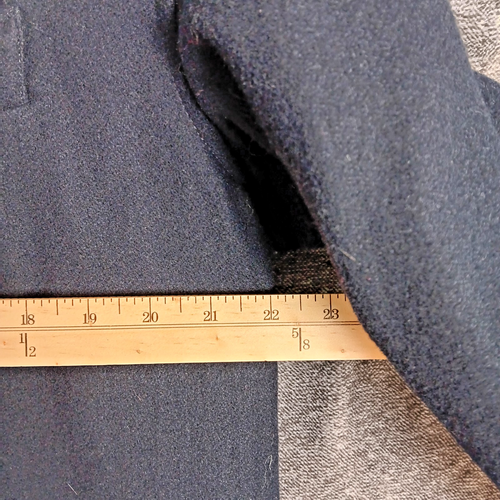 Structure Wool Blend Car Coat Bomber Men's Medium Full Zip Vintage 90s Y2K - Picture 7 of 8