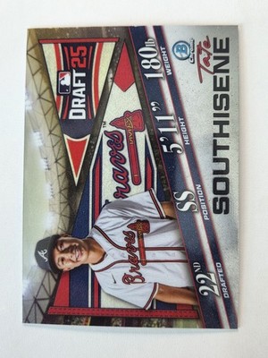 2025 Bowman Chrome Draft Night  Tate Southisene Braves