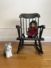 Nichols & Stone Vintage Child’s Boston Rocker Rocking Chair with Stencil