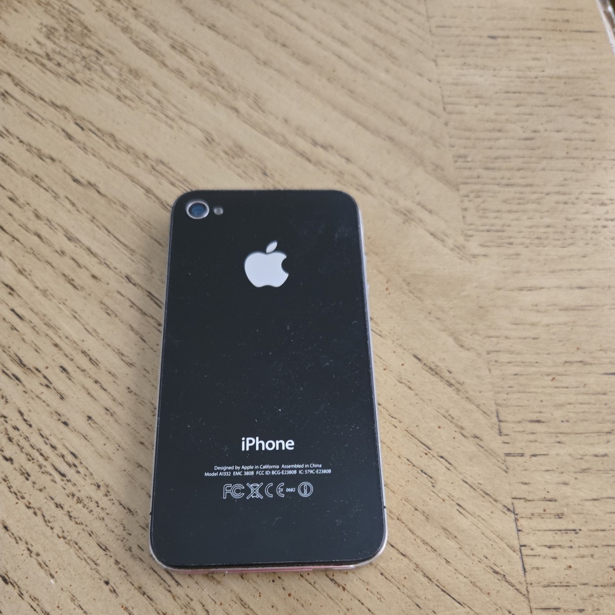 Apple iPhone 4 BLACK MODEL A1332 USED | eBay