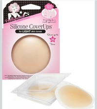 2 Pack Hollywood Fashion Secrets Silicone Coverups, Size 1 , Light