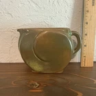 Frankoma Spiral Creamer/Pitcher 91B/93A Prairie Green 1942