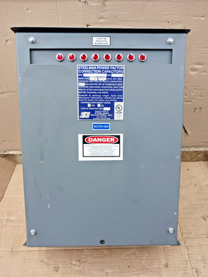Steelman 45 KVAR Power Factor Correction Capacitor 480 VAC 3Ø M045-480-FPL/SA