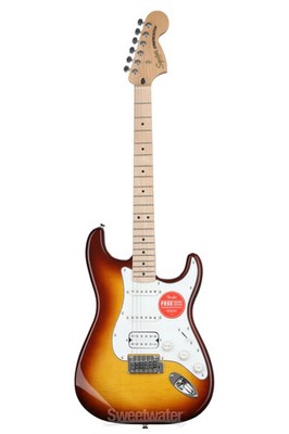 Squier Affinity Series Stratocaster FMT HSS Electric Guitar - Sienna Sunburst