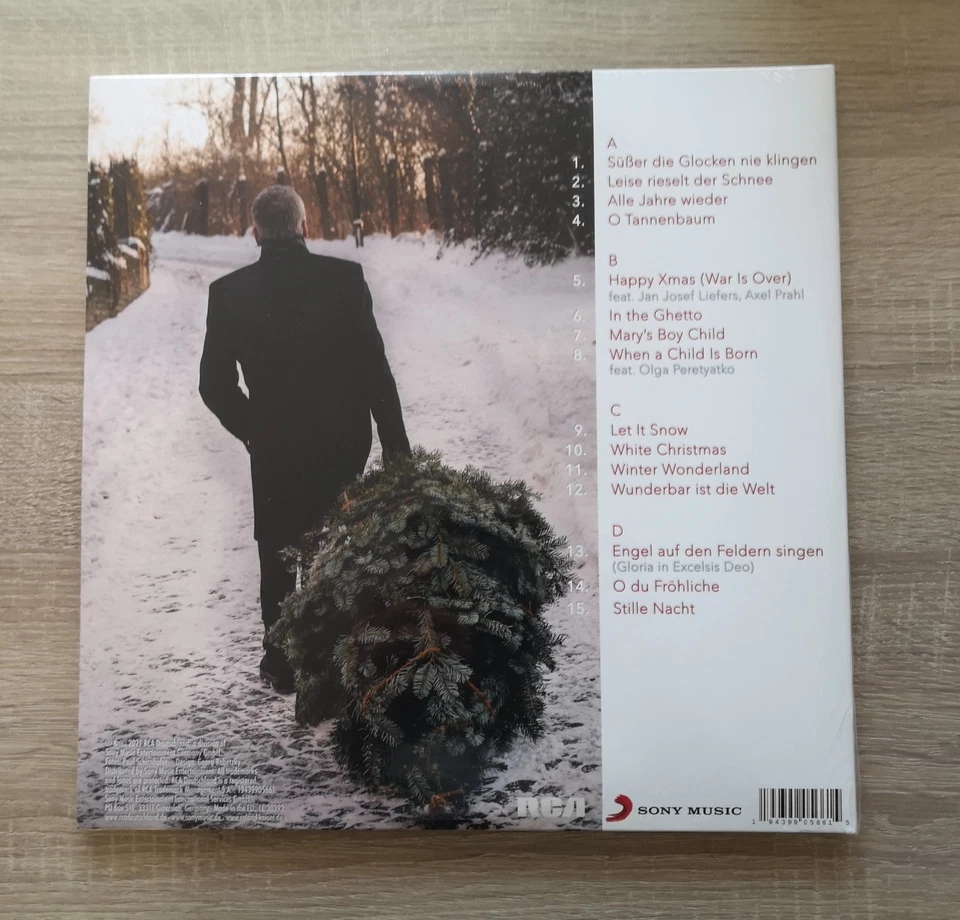 ROLAND KAISER LIMITIERTE COLOURED VINYL " WEIHNACHTSZEIT "  - Bild 2 von 3