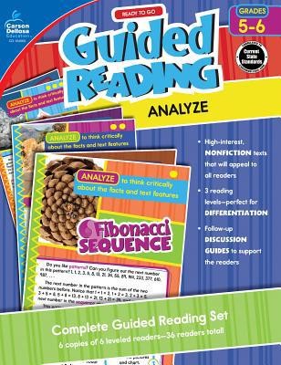 Ready to Go Guided Reading: Analyze, Grades 5 - 6 by Nancy Rogers Bosse