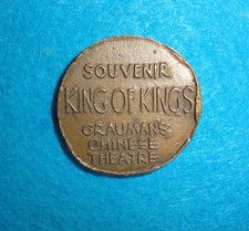 May 18, 1927 L.A. Movie Premiere Medal, "King Of Kings" Graumans Chinese Theater
