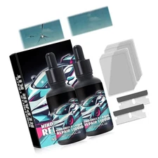 2Pcs Upgraded Windshield Crack Repair Kit, 2025 New Cracks Gone Glass Repair ...