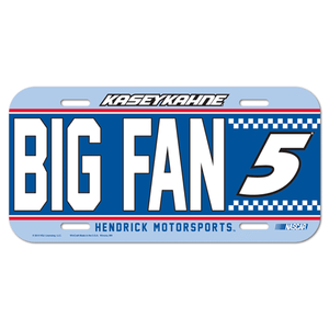 NEW-Kasey-Kahne-5-LICENSE-PLATE-NASCAR