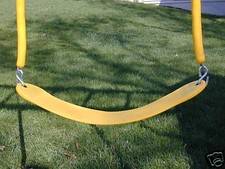 Swingset Swing,Playground,Playset belt swing,Residential,Soft grip chain.66",new