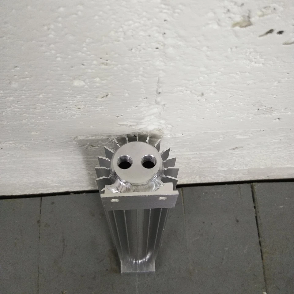 Chevy El Camino 1978-87 12" motor aceite transmisión enfriador 229 200 g carrocería 305 SS Foto 4 de 4