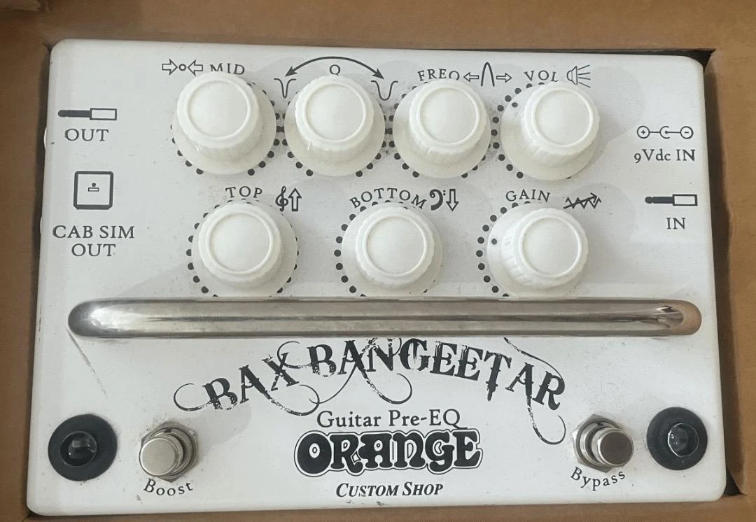 ORANGE/エフェクター Bax Bangeetar WHITE-